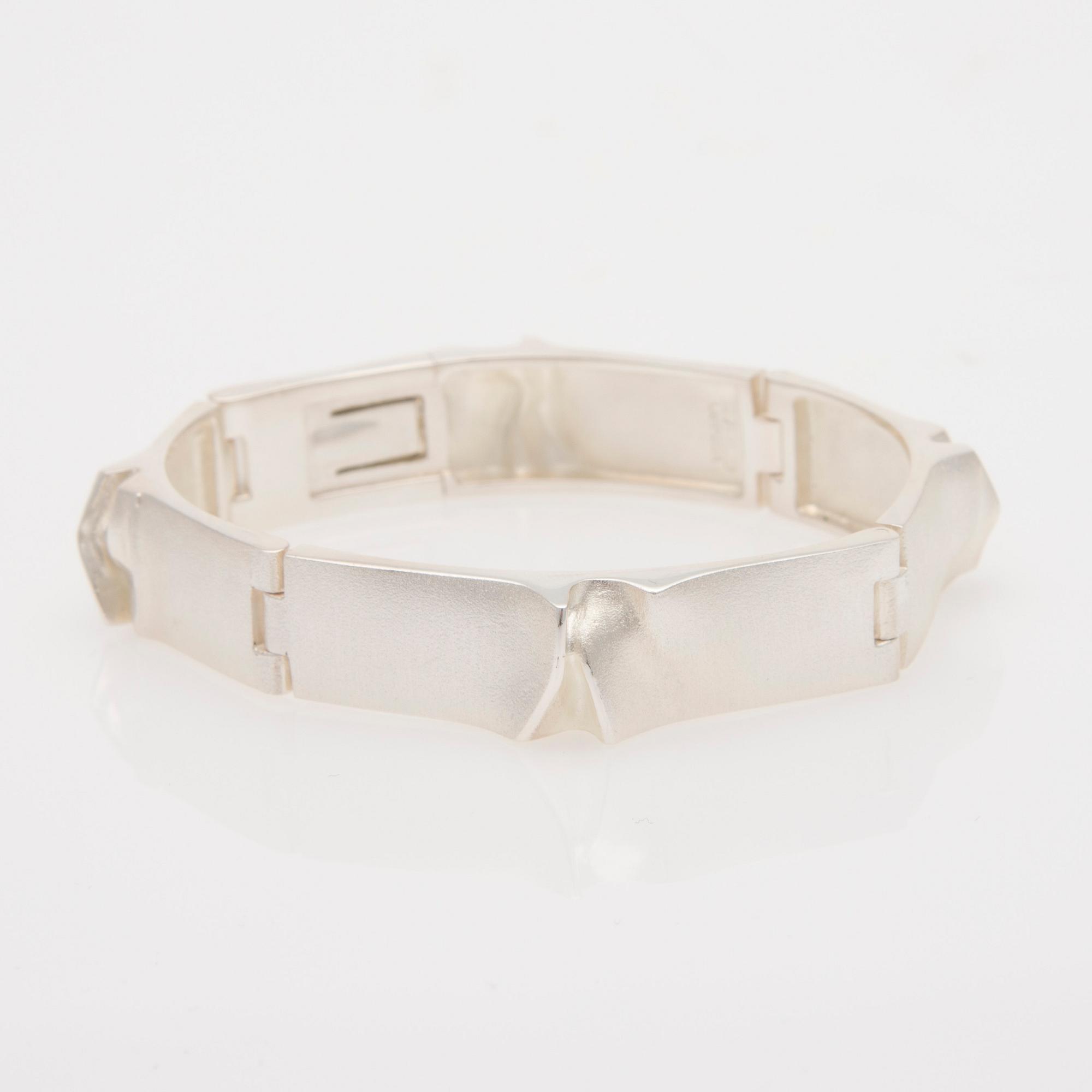 ARMBAND, "Ceres" sterlingsilver, Björn Weckström Lapponia 2006.