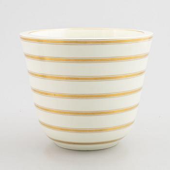 Wilhelm Kåge, a "Cintra" stoneware bowl, Gustavsberg, 1938.
