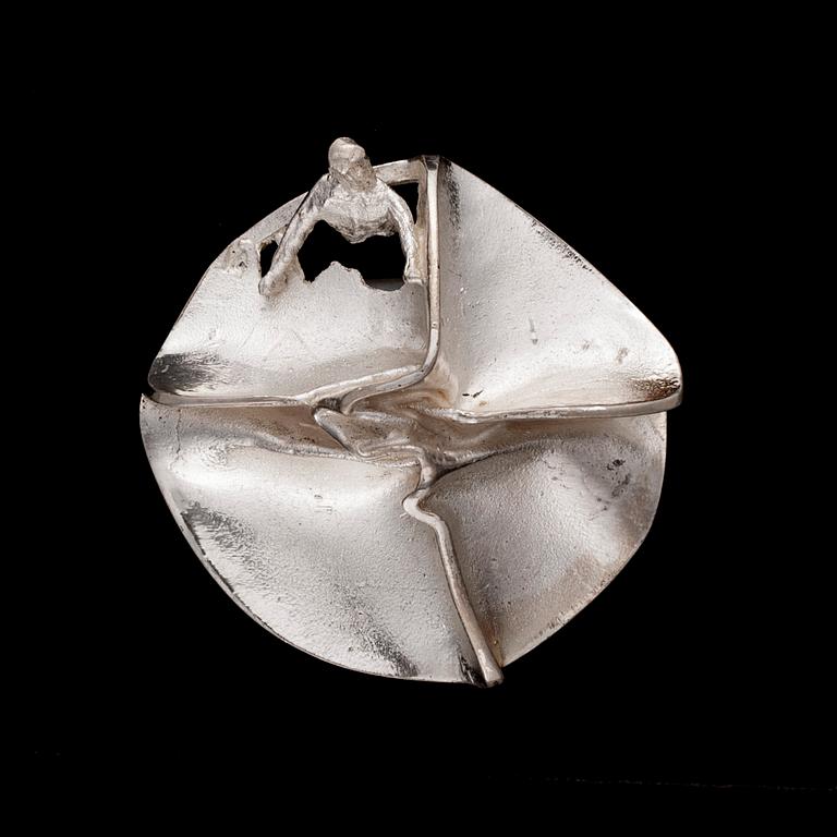 RING, silver, "Jaaras dröm". Björn Weckström, Lapponia 1969.