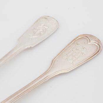 Silver cutlery, 300 pieces, silver 800, H. Walter, Germany.