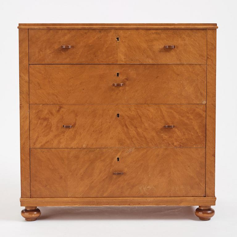 Carl Malmsten, a chest of drawers, model 'Haga', Nordiska Kompaniet, 1929.