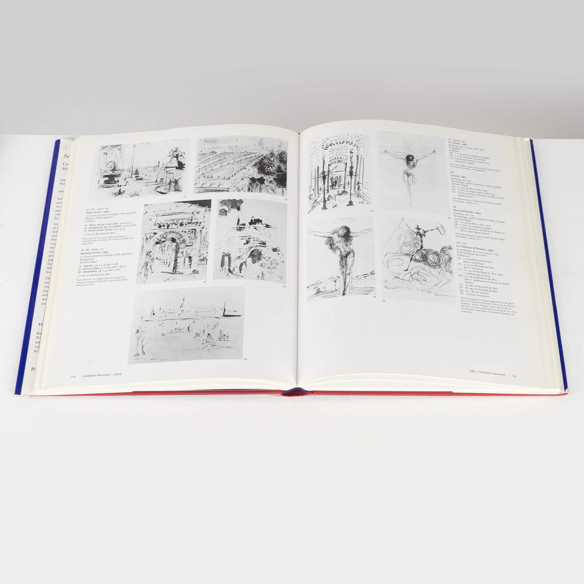Salvador Dalí, Catalogue Raisonné of Prints, Volumes I & II, 1924-1980.