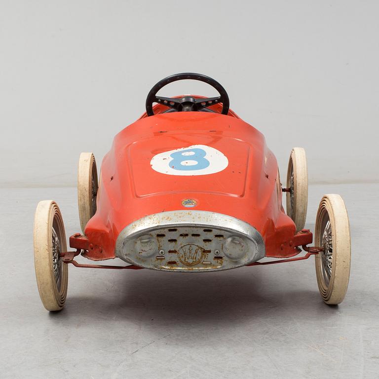 PEDAL CAR, Giordani, Italy, mid 20th century.