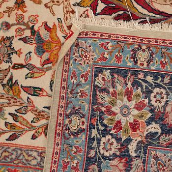 MATTA, old, Isfahan, figural, ca 169 X 105 cm.