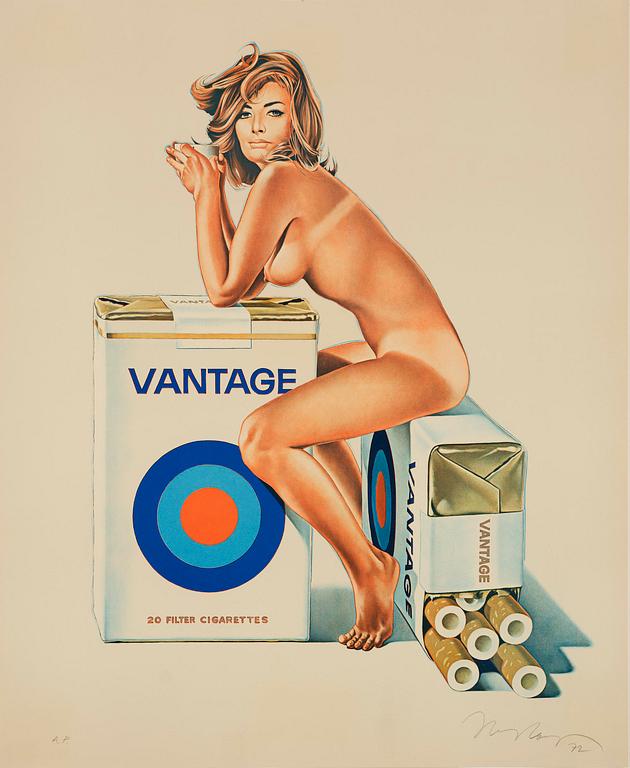 Mel Ramos, "Vantage".
