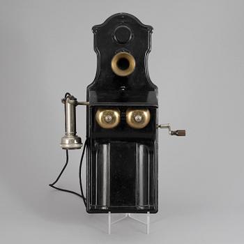 VÄGGTELEFON, LM Ericsson, 1900-talets början.