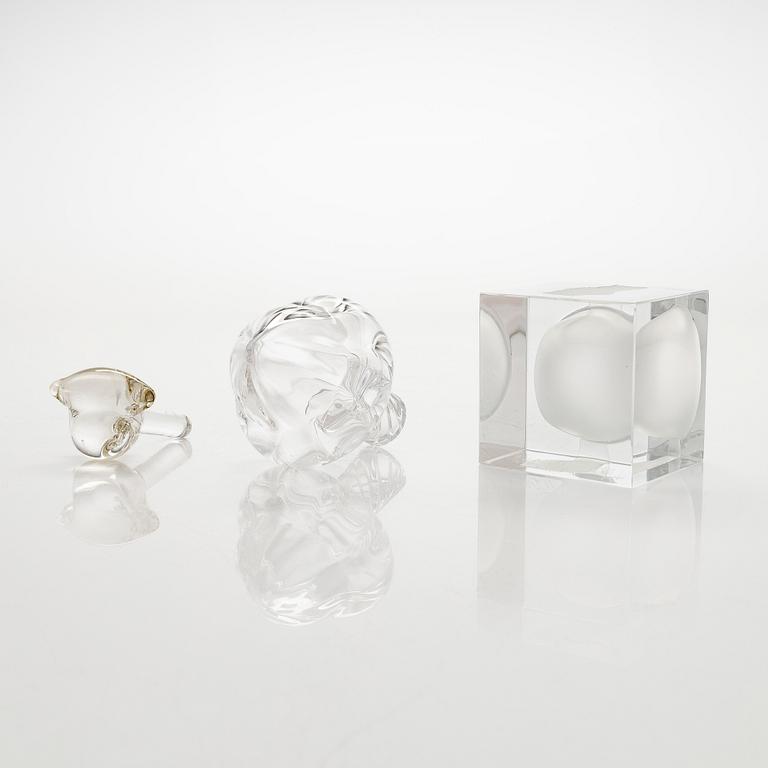 Tiina Nordström, an art glass signed Tiina Nordström, Iittala 1991.