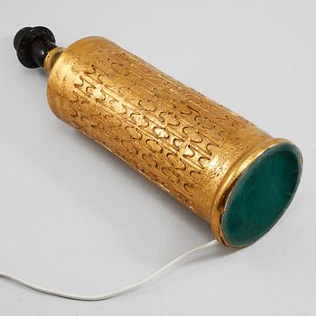 BORDSLAMPA, lergods, Bergboms, 1900-talets andra hälft.