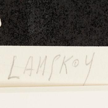 Two signed and numbered lithographs bu ANDRÉ LANSKOY.