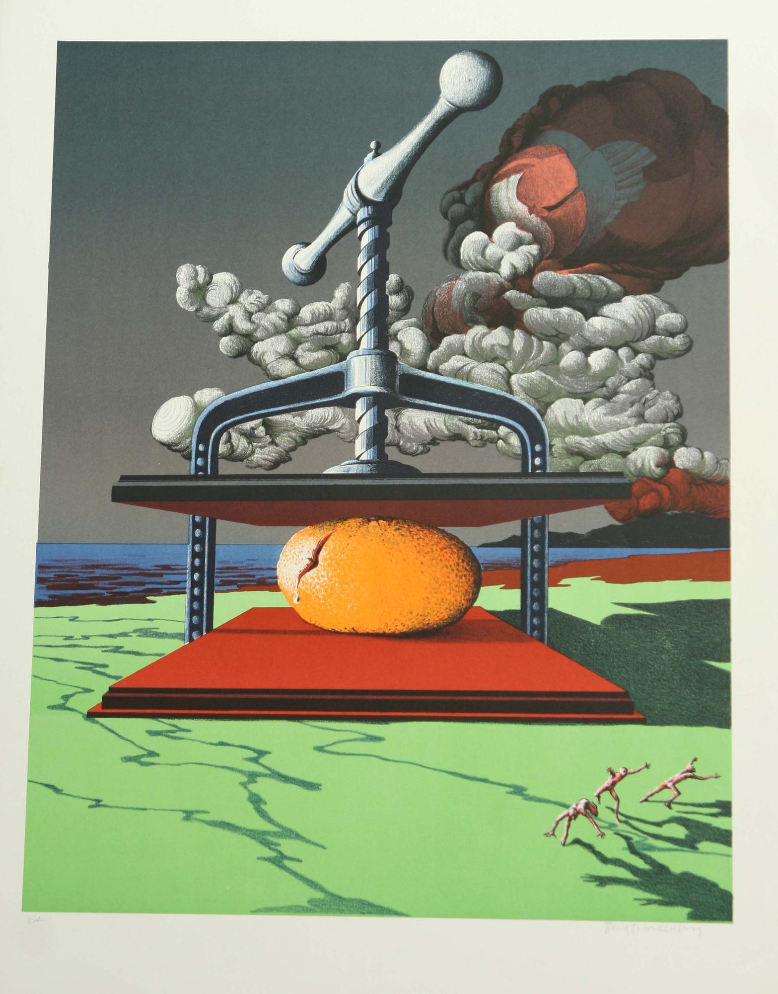 BENGT NORDENBORG, färglitografier, 2 st, sign, e.a.