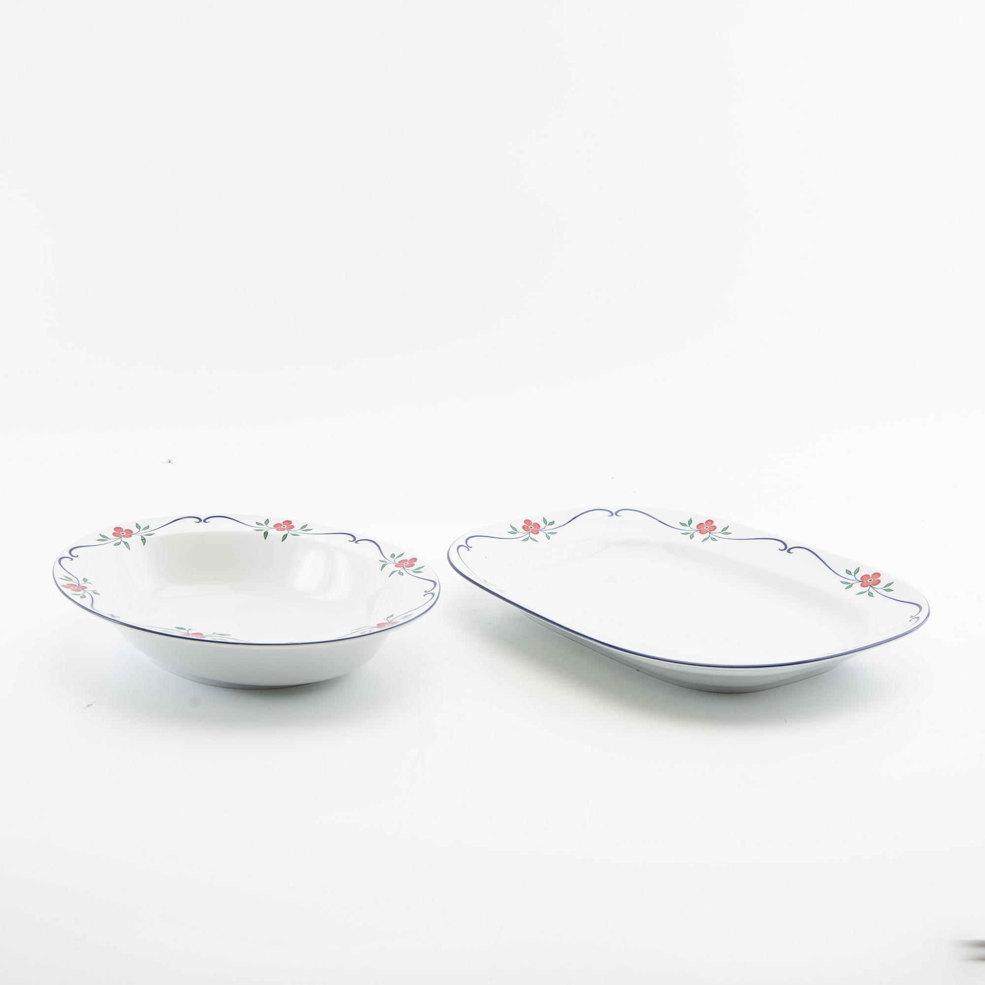 Pia Rönndahl, servis, 62 delar, "Sundborn", Rörstrand.