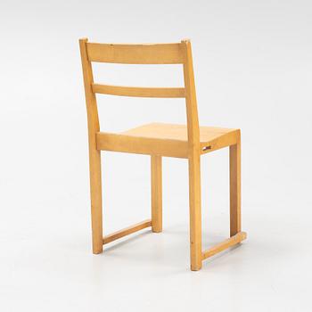 Sven Markelius, stolar, 9 st, "Orkesterstolen", 1900-talets mitt.