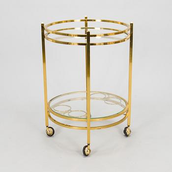 A mid 20th century serving trolley.