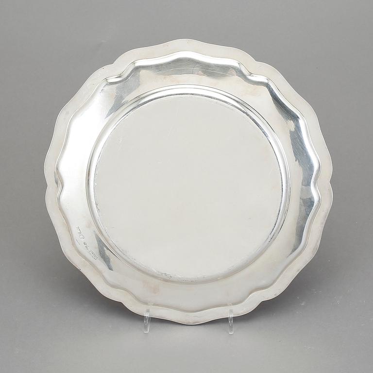 FAT, silver, CG Hallberg, Stockholm 1934. Ca 375 gram.