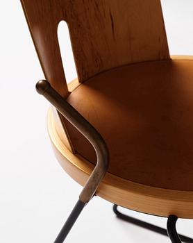 Börge Lindau, an armchair, 'Suellen-Masur', ed. 1/3 prototype, Blå Station, Sweden, 1990.