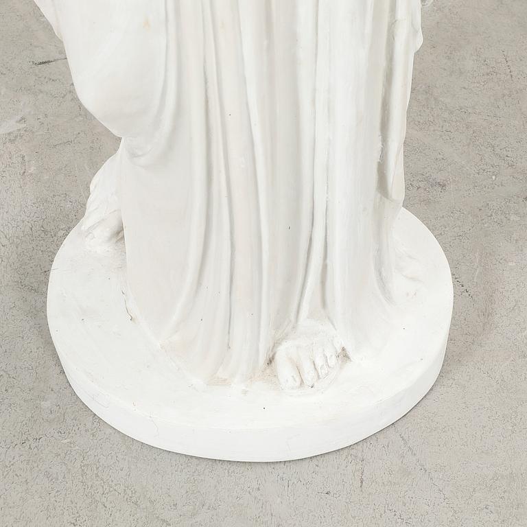 A plaster statue of Erato modern copy.