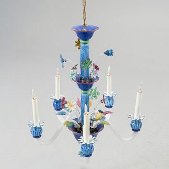 Jonas Rooth, Ljuskrona, egen ateljé, 1990-tal.