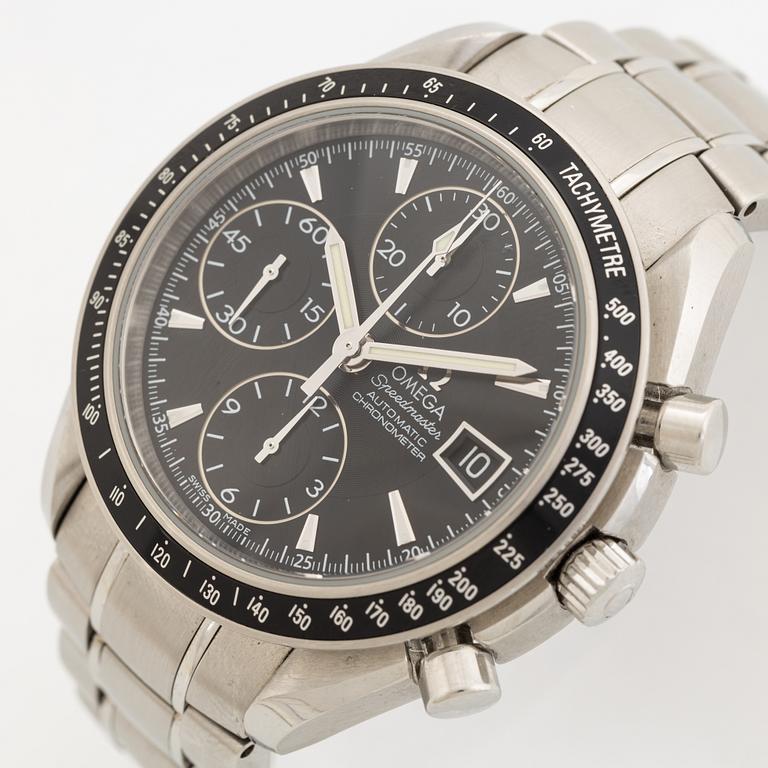 Omega, Speedmaster, Date, chronograph, wristwatch, 40 mm.