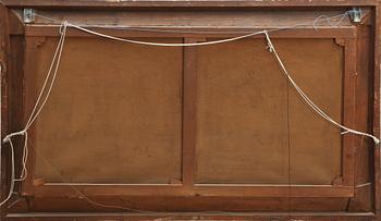 OKÄND KONSTNÄR, olja på duk, signerad N Nilsson? och daterad 20/11 1915.