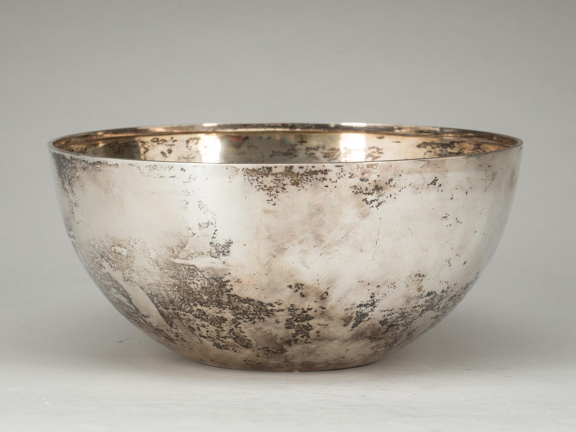 SKÅL, silver. K. Andersson 1911. Ca 700g.