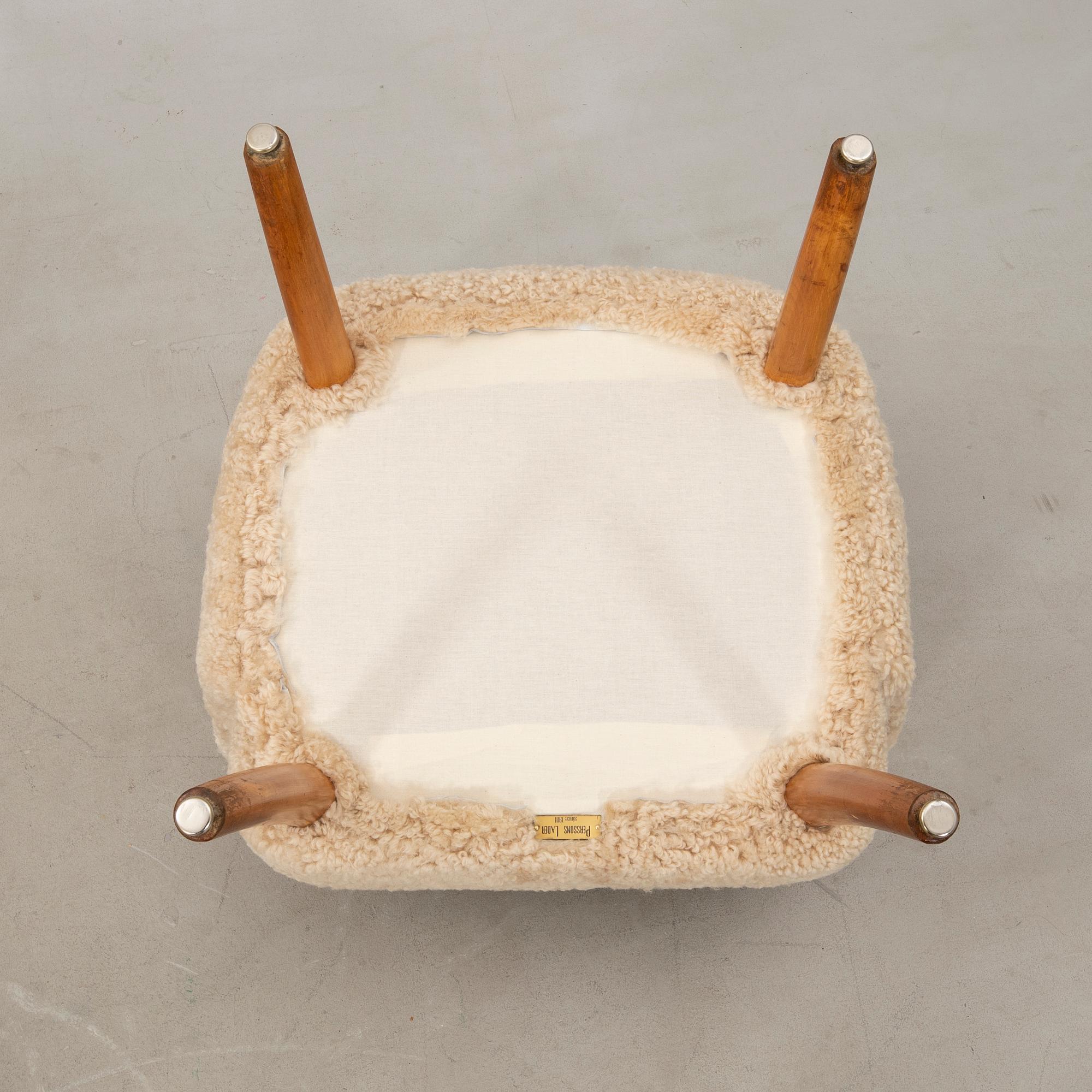 Armchairs, a pair by Asko, Finland, 1940s/50s.