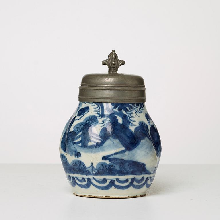 KANNA, fajans, 1700-tal.