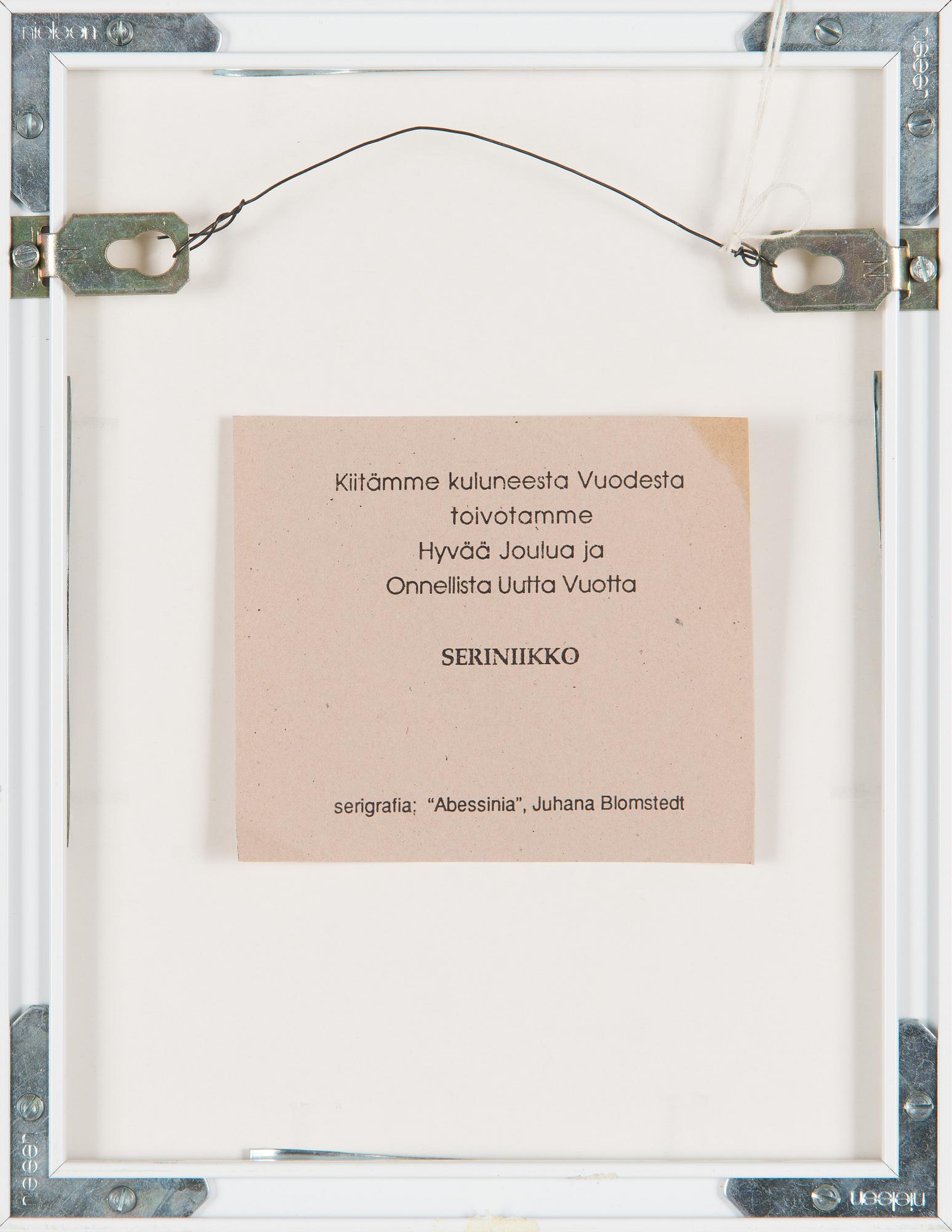 Juhana Blomstedt, "Abessinia".