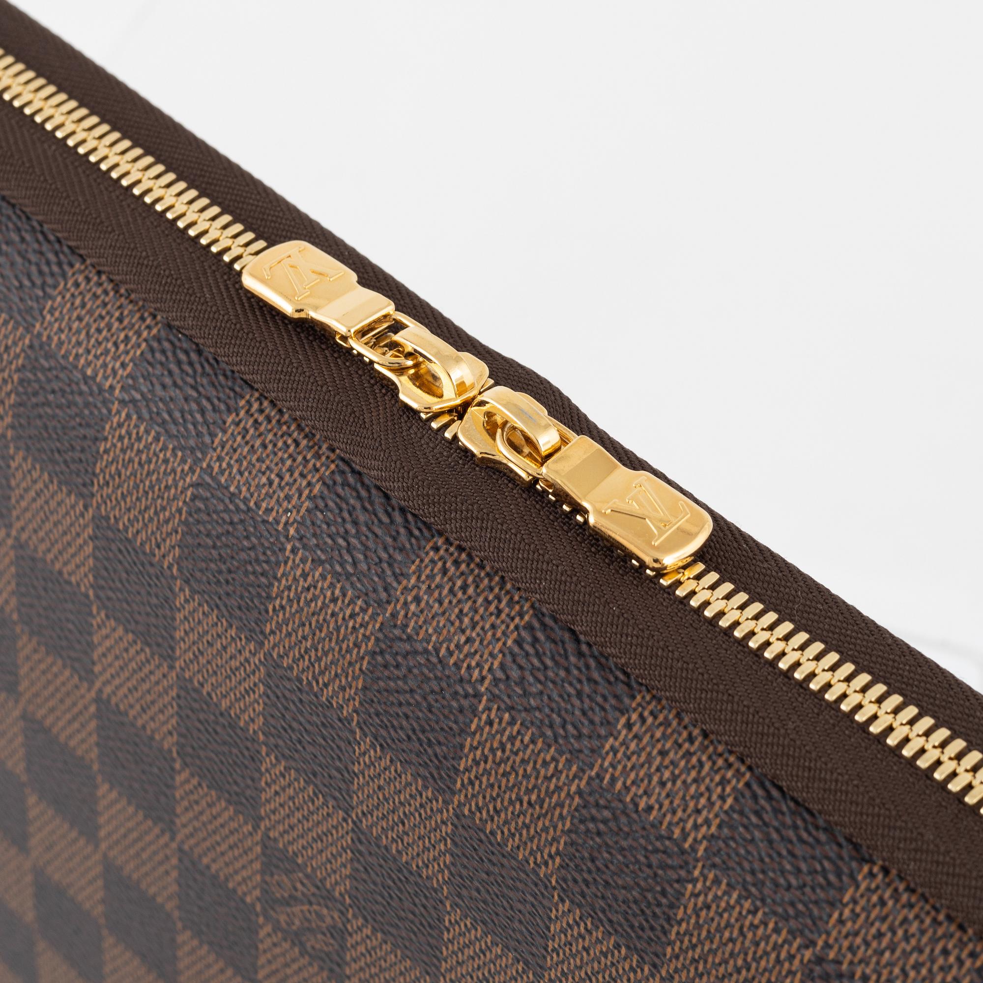 Louis Vuitton, A Damier Ebene laptop case, 2009.