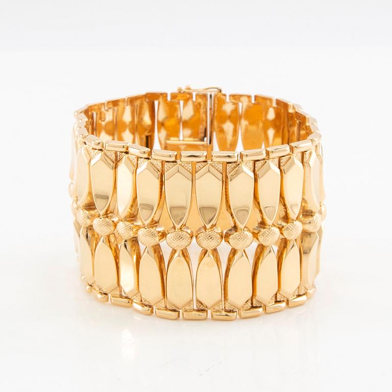 Bracelet 18K gold, Vicenza Italy.