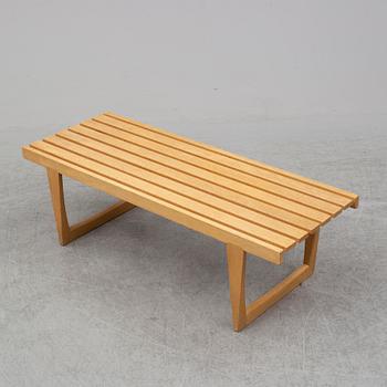 YNGVAR SANDSTROM, an oak 'Tokyo' bench, late 20th Century.