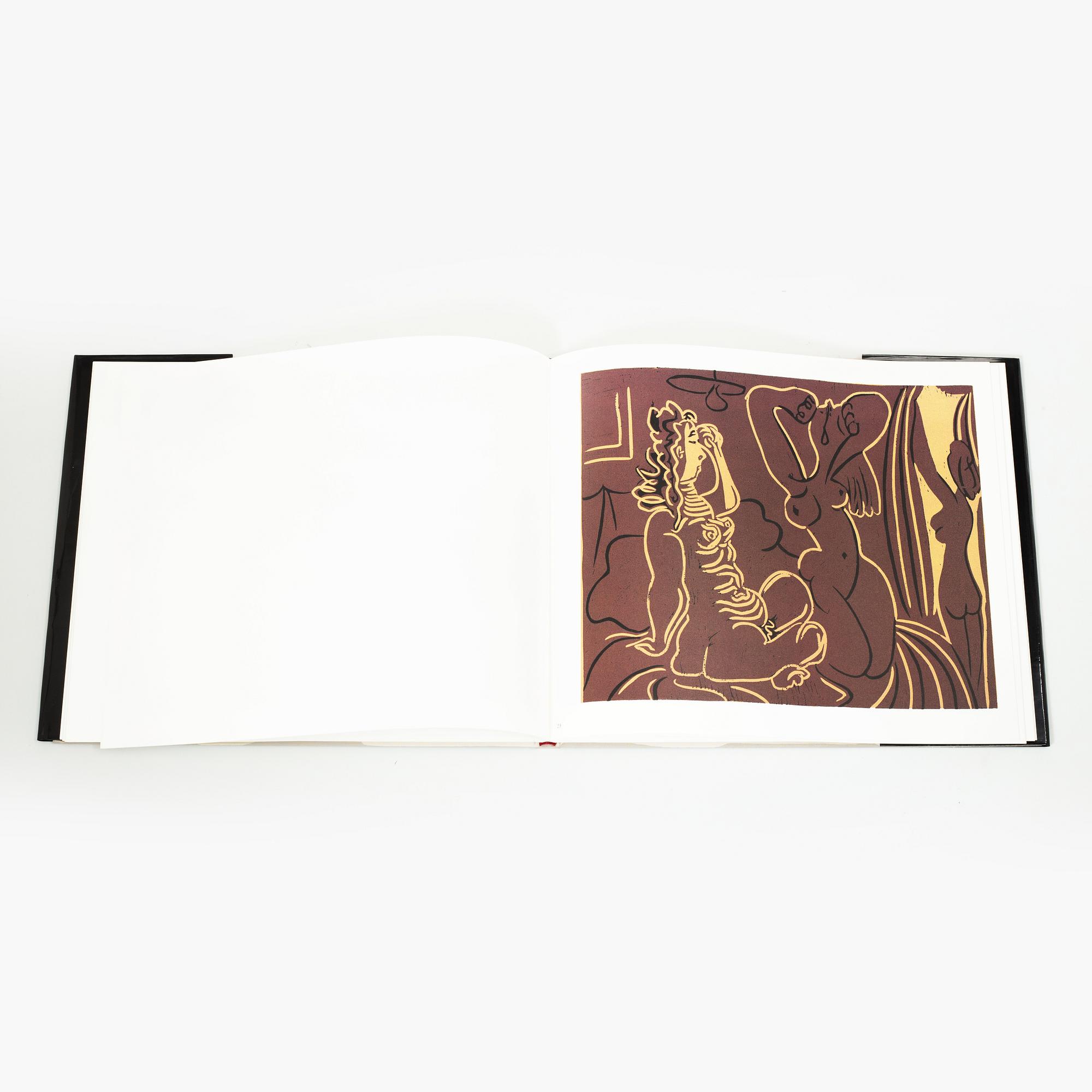 Art books, 3 pcs, Picasso Linoleum Cuts, Braque Lithographe, and André Masson - The Complete Graphic Work, vol 1.