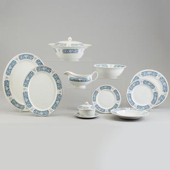 A mid 20th century 'Snow White' porcelin service, Johnson Bros ,33 pcs.