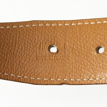 Hermès, Belt, 2 pieces with a buckle.
