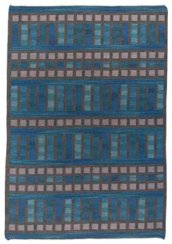 591. CARPET. "Arild". Flat weave. 248 x 169,5 cm. Signed JJ.