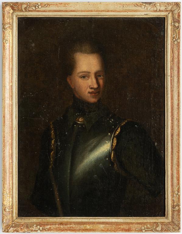 David von Krafft, circle of, "Karl XII" (1682-1718).
