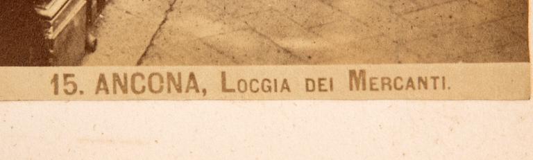 Photographs 11 sheets Italy including Milan and Venice around 1900.