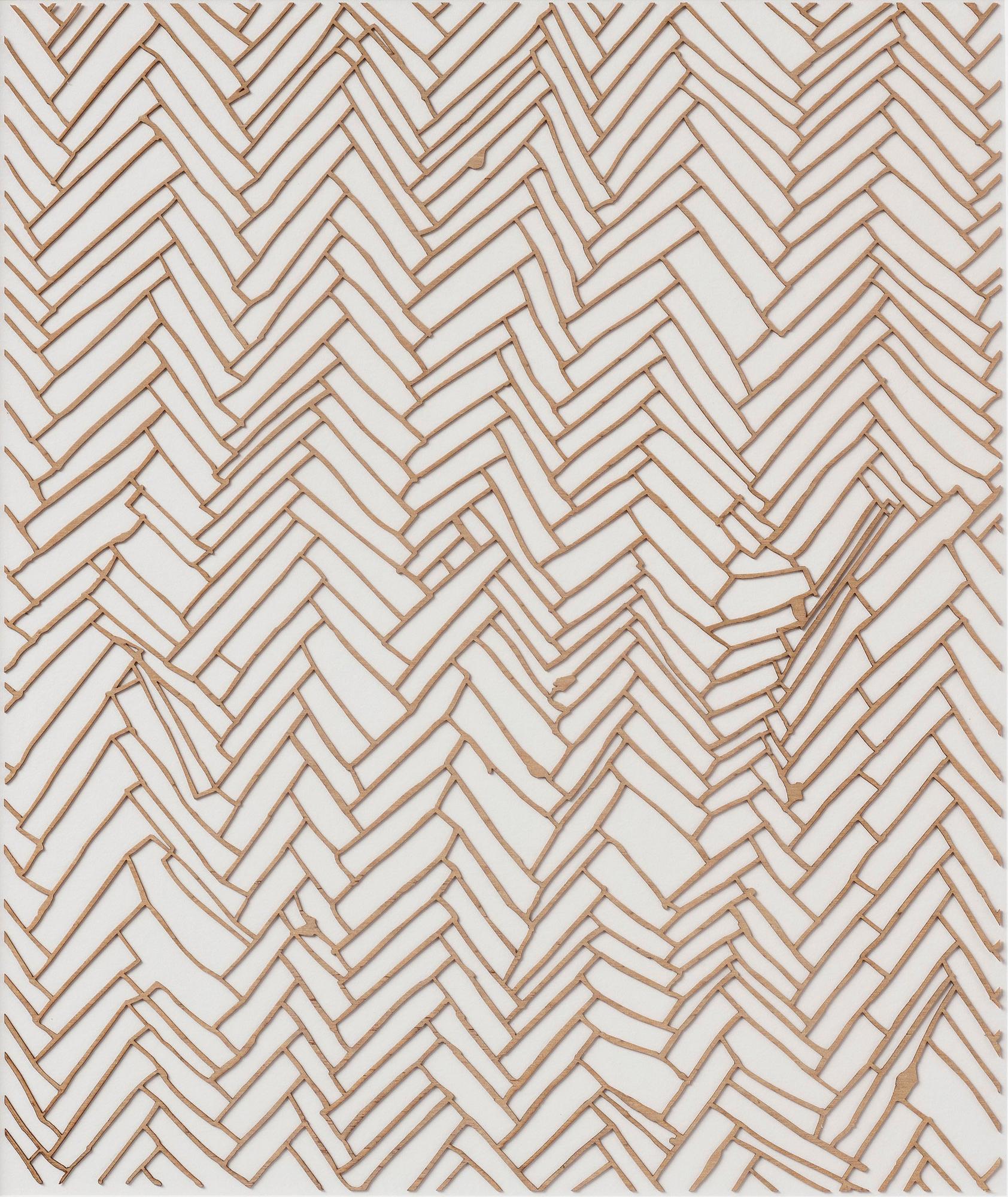Rachel Whiteread, "Herringbone Floor".