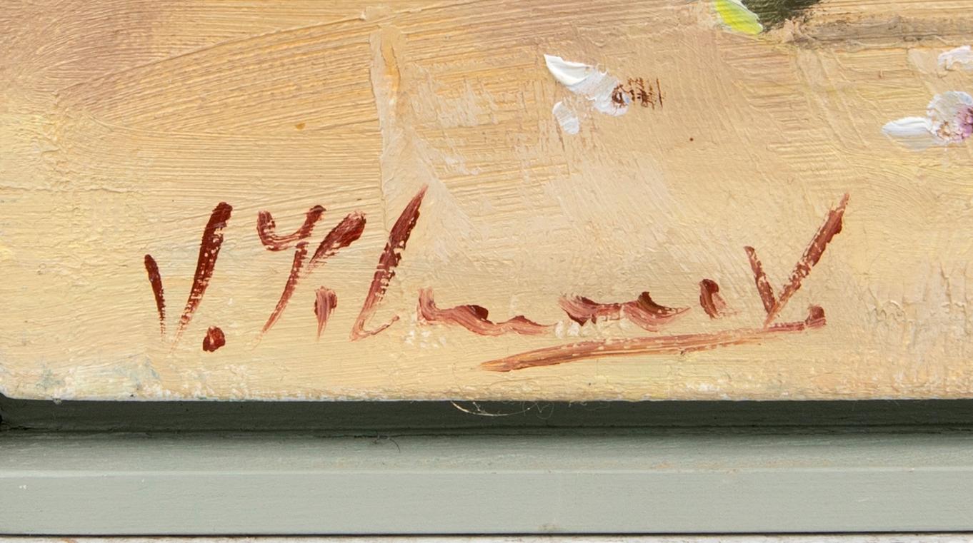 Vjeteslav Kliuchnikov, olja på duk, signerad och daterad á tergo 2012.