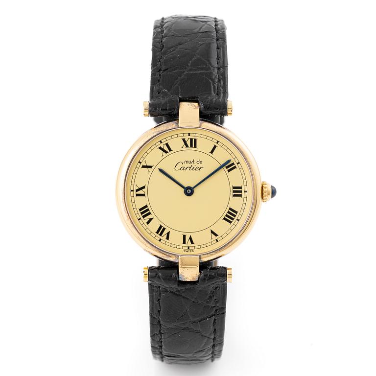 Must de Cartier, VLC, wristwatch, 30 mm.