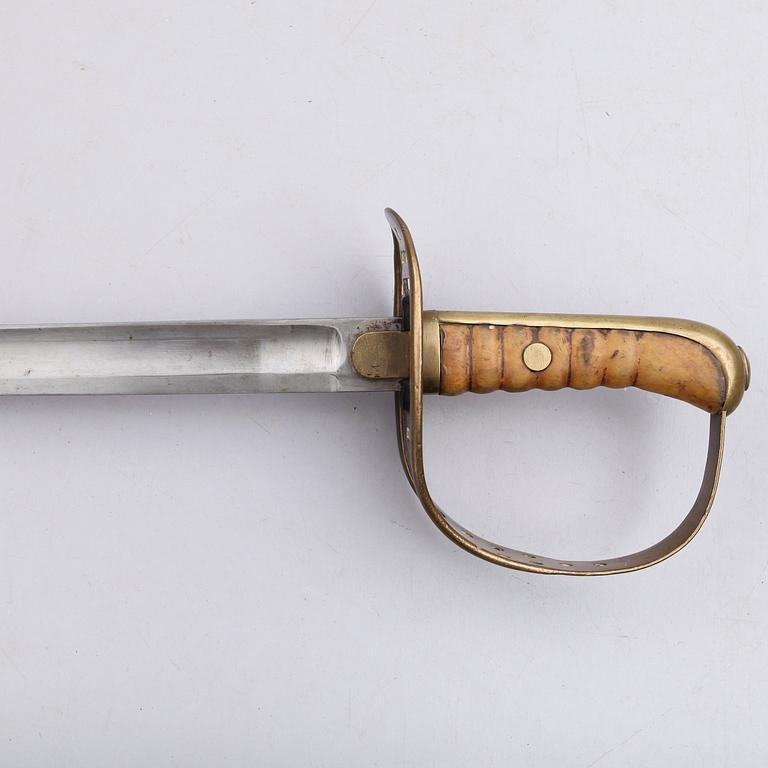 SABEL, modell 1867-1893 för kavalleriet.