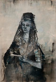 410. Juhani Linnovaara, "SPANISH WOMAN".