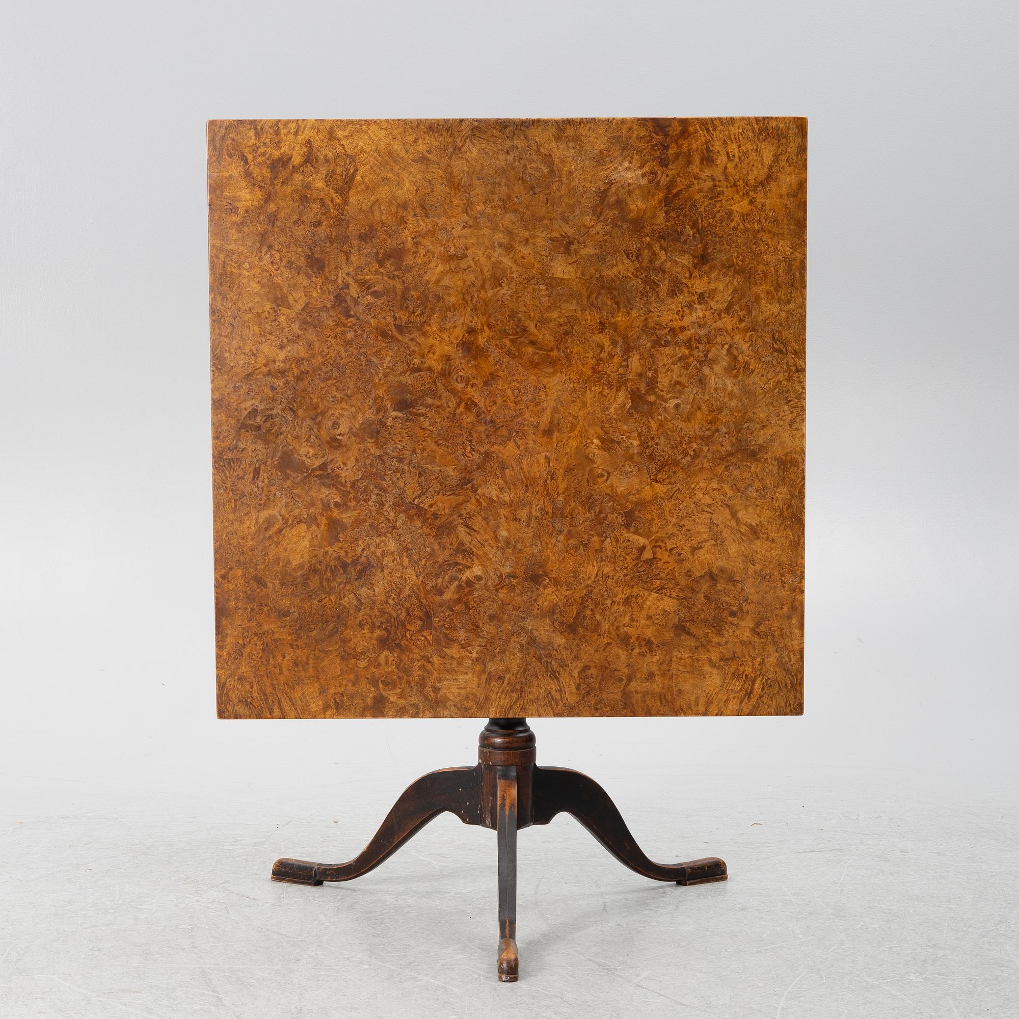 Fällbord, 1800-tal.