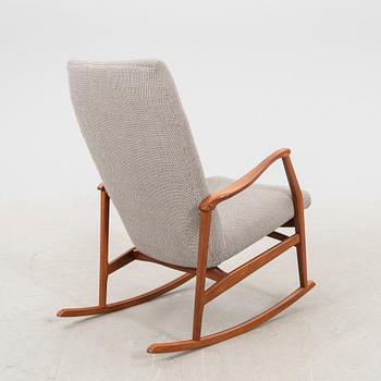 Kurt Olsen, gungstol för  Slagelse Møbelfabrik 1950/60-tal.