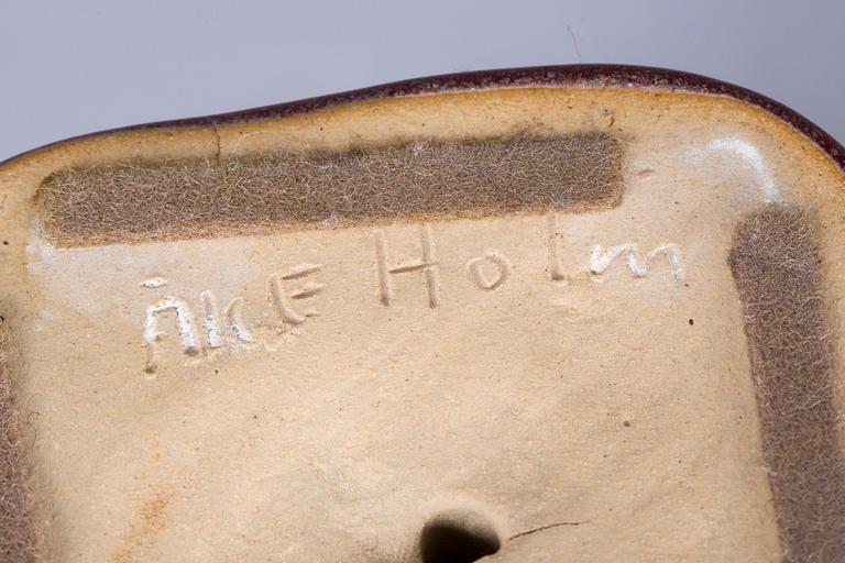 ÅKE HOLM, Figurin, signerad.