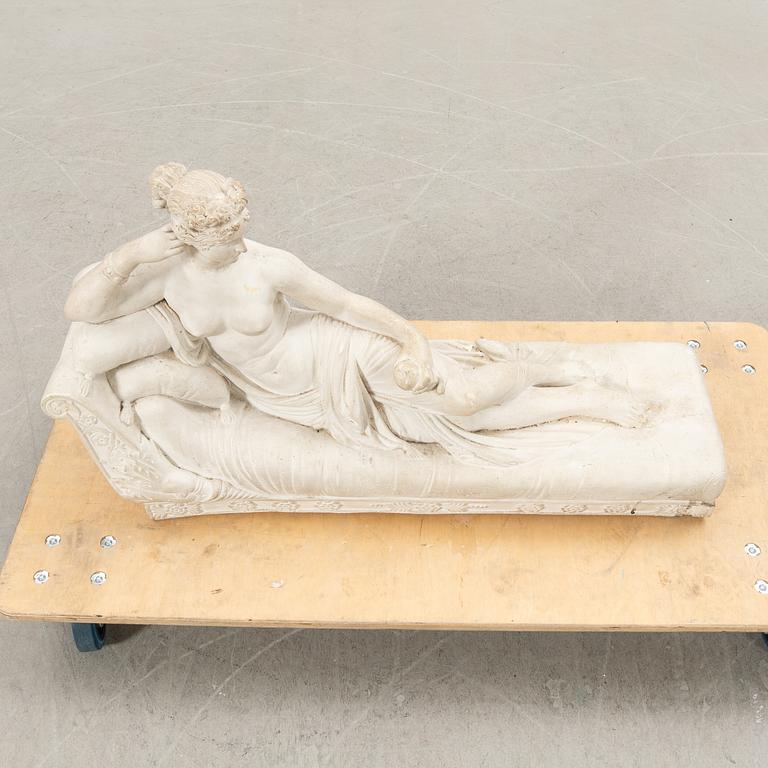 Antonio Canova, after, "Pauline Bonaparte Borghese as Venus Victrix".