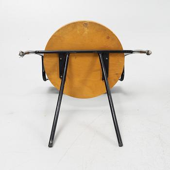 A set of four café chairs, probaly French.