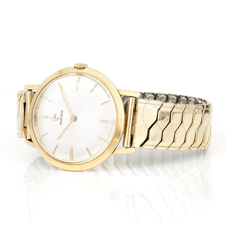 ARMBANDSUR, Rado, 18K guld.