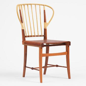 Josef Frank, stol, modell 1179, Firma Svenskt Tenn, efter 1985.