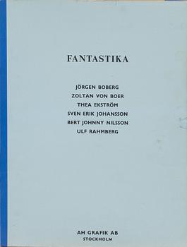 MAPP, 6 grafiska blad, "Fantastika", AH Grafik Ab, Stockholm. Signerade och numrerade 122/275.