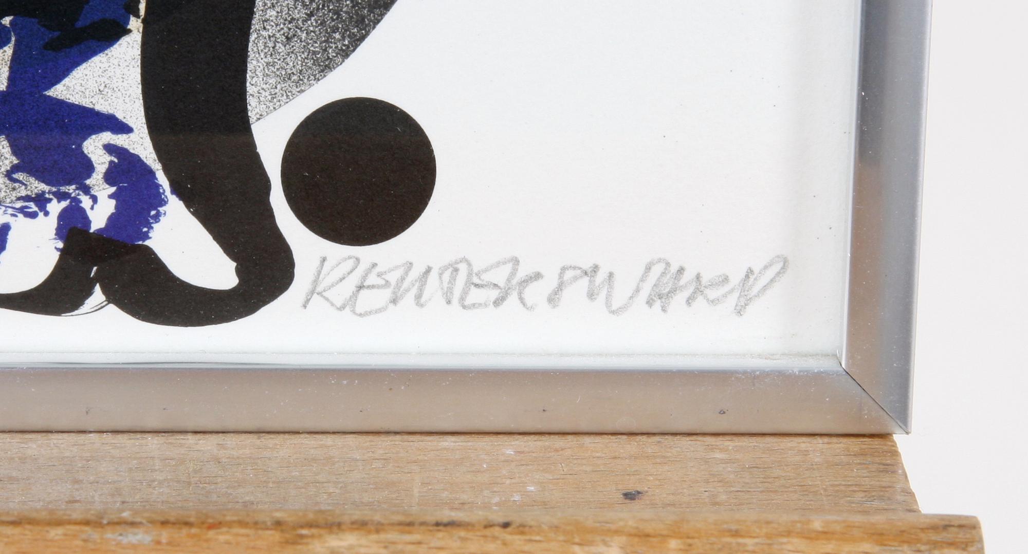 REUTERSWÄRD, CARL FREDRIK. Färglitografi, sign.